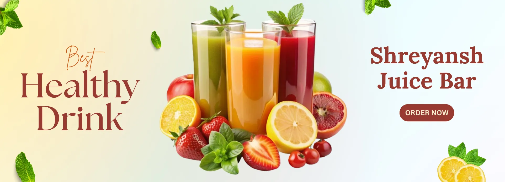 Fruit Juice Bar Website